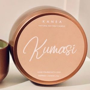 Kumasi soy wax candle